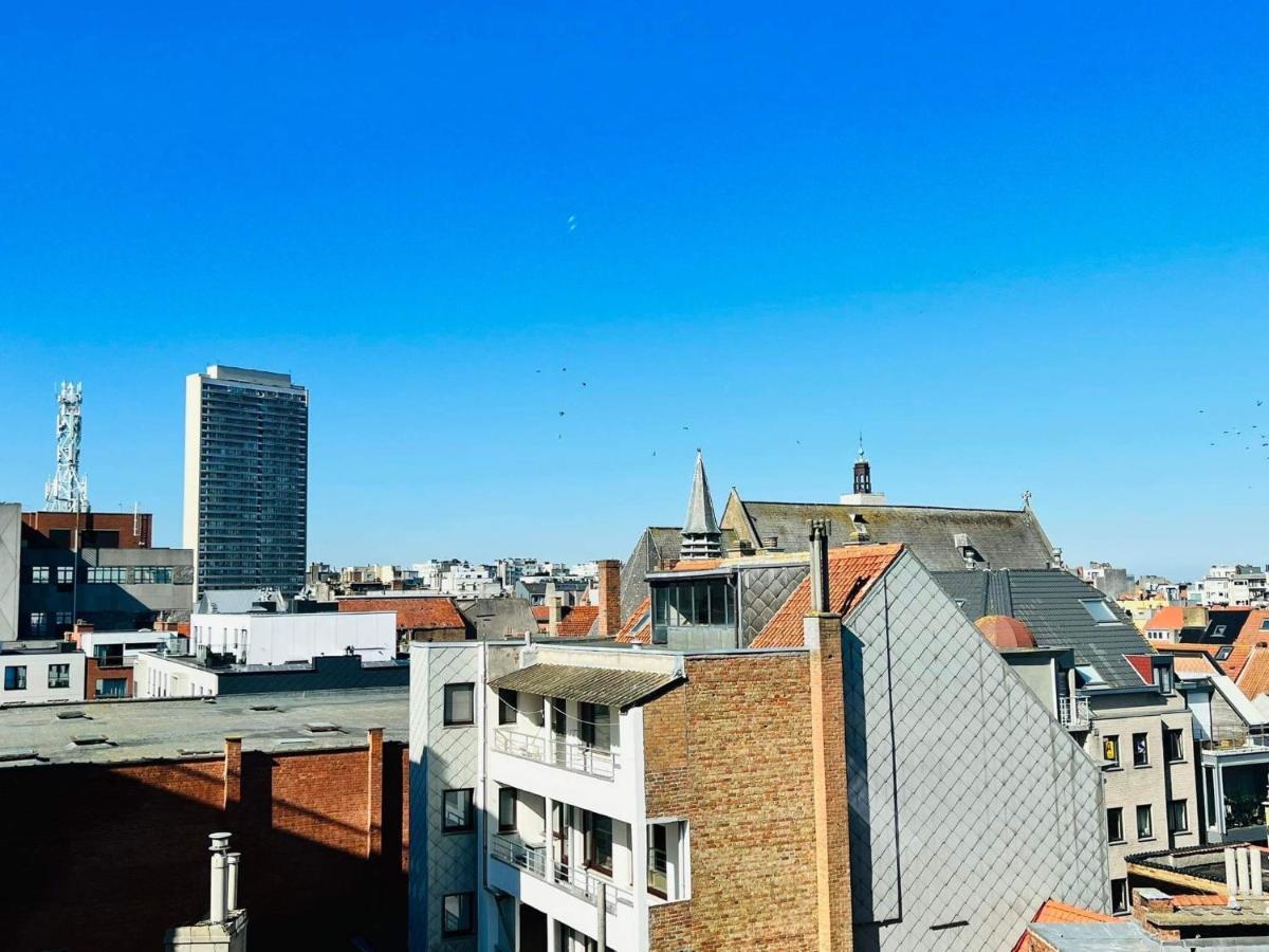 Ostend Center Luxury Top Floor Apartment With Free Parking Extérieur photo