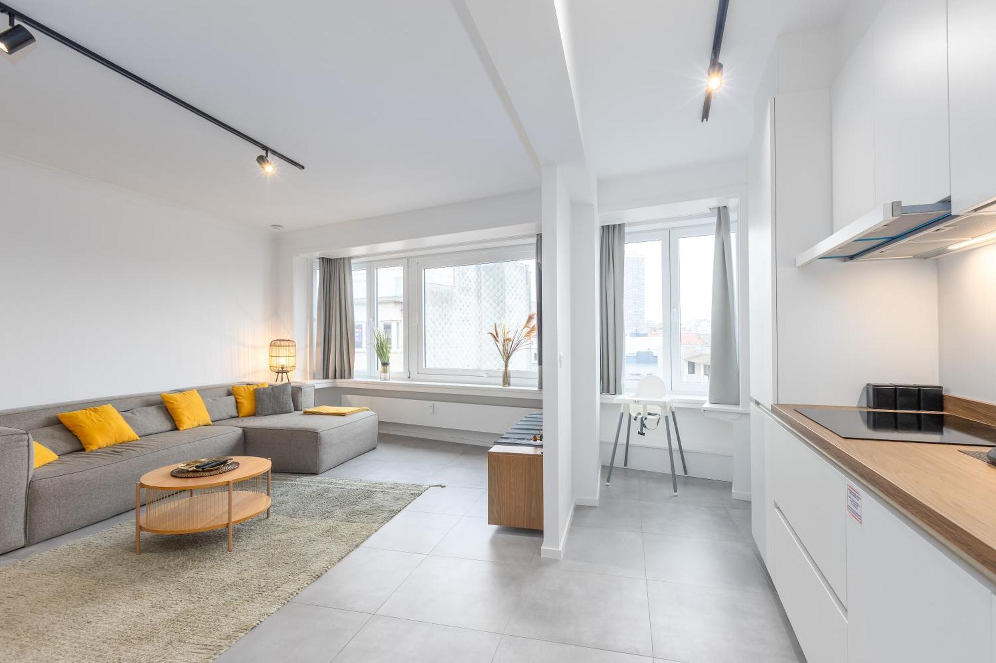 Ostend Center Luxury Top Floor Apartment With Free Parking Extérieur photo